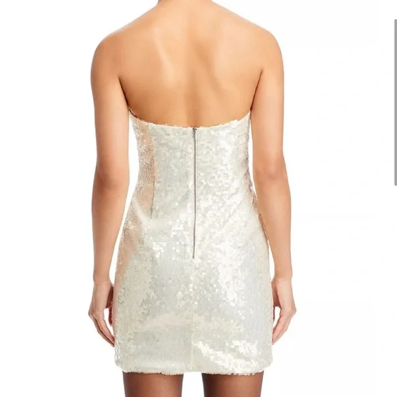 Bardot Jinxa Sequined Cutout Mini Dress - Picture 3 of 7
